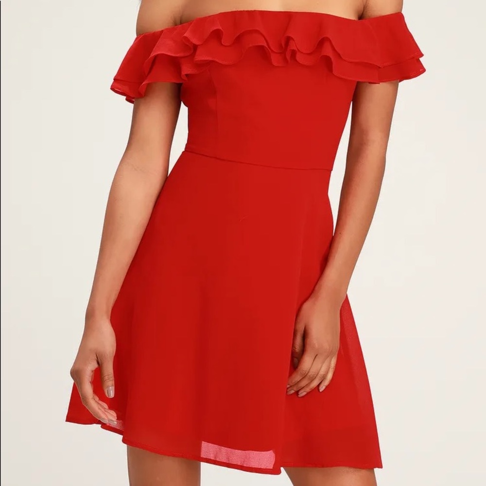 Red Lulus Dress